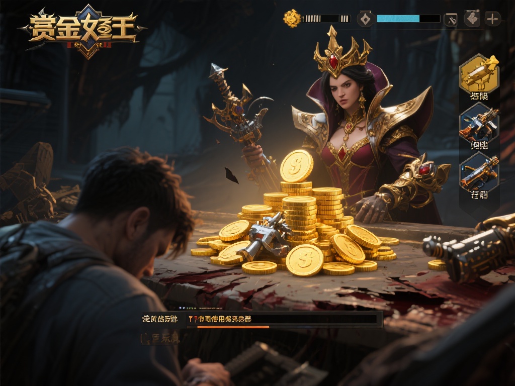 某位玩家在进行赏金女王的一次高难度任务时，屡次失败