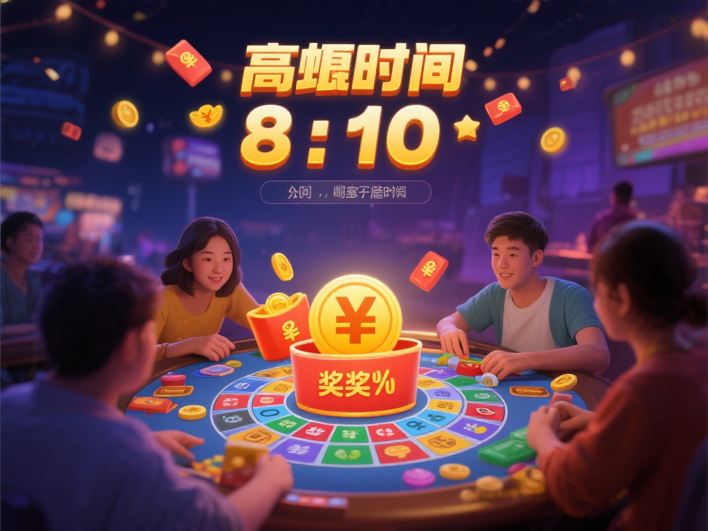 通常来说，游戏的高峰时间段是在晚上8点到10点。这