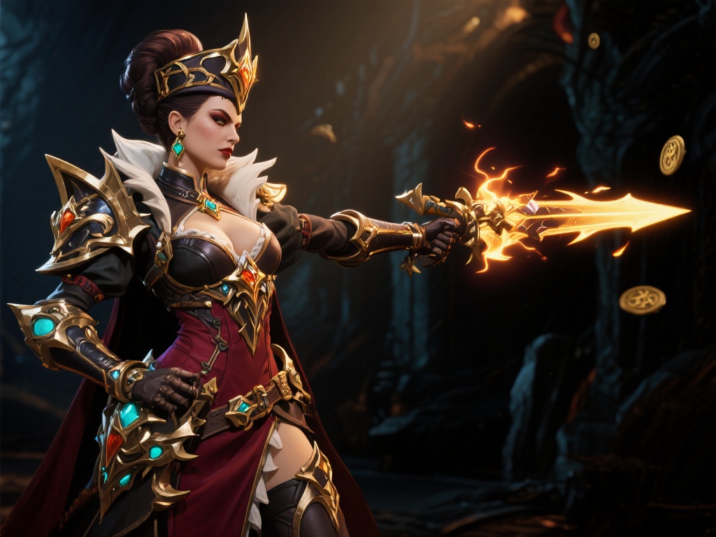 PG游戏赏金女王角色装备搭配与战力快速提升攻略